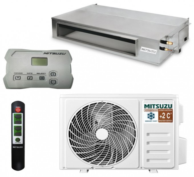 Холодильная сплит-система канального типа MITSUZU MXN160NT